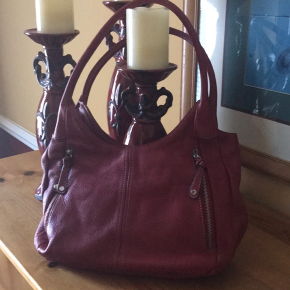 Tignanello Handbags - Red Leather Tignanello handbag